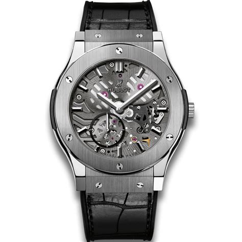 hublot skeleton 42mm|Hublot skeleton titanium.